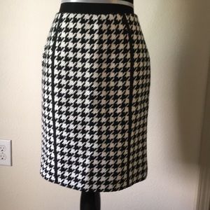 Herringbone skirt and top. Selling as a set.